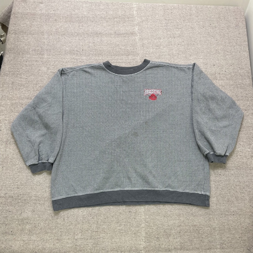 Vintage Buckeyes Sweatshirt Mens XXL Gray 1990s Active